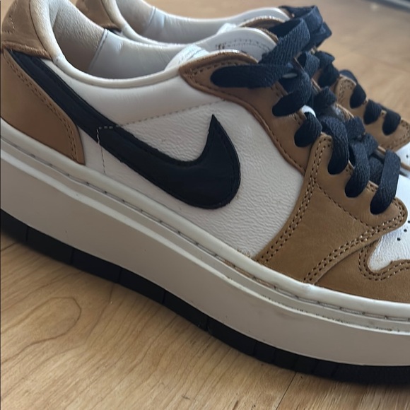 Nike Shoes - Nike Black and Tan Casual Sneakers